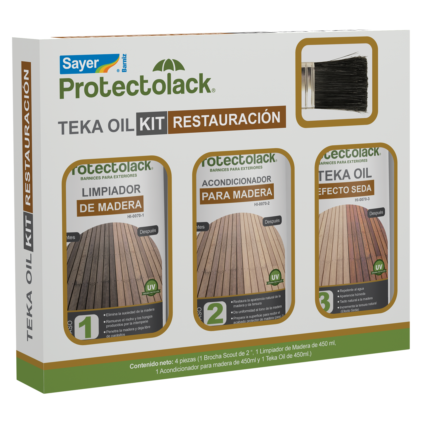 KIT RESTAURADOR TEKA OIL