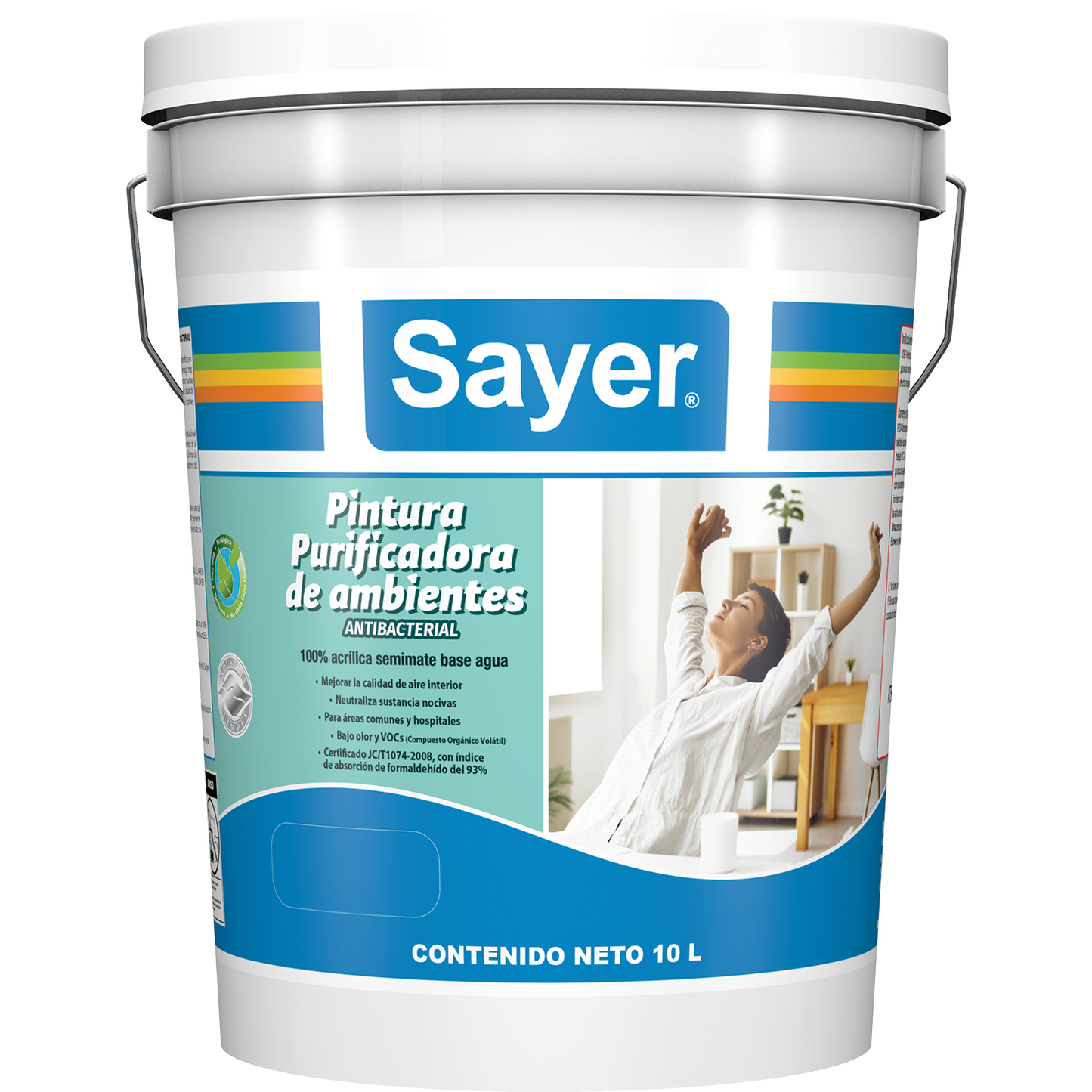 PINTURA PURIFICADORA DE AMBIENTES ANTIBACTERIAL