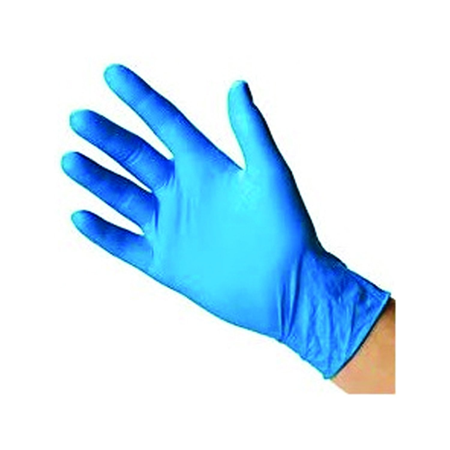 Guante desechable de nitrilo azul – Surtidora de Seguridad Industrial